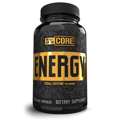 5%, Energy, 250 mg caffeine, 30 servings