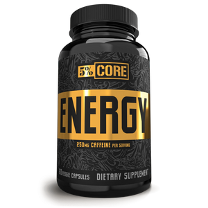 5%, Energy, 250 mg caffeine, 30 servings