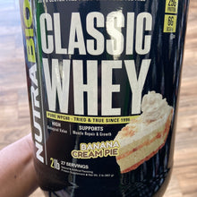 Load image into Gallery viewer, Nutrabio Classic Whey Protein Powder, 2 lb by NutraBio Labs, Inc.