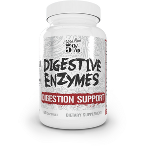 5%, Digstive Enzymes, 30 servings