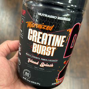 Nutrabio, Creatine Burst, 60 servings