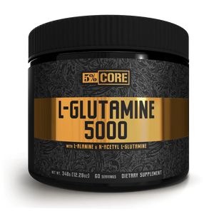 5%, L-Glutamine 5000, 60 servings