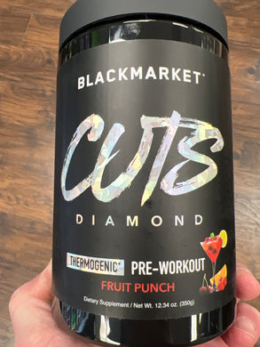 BLACKMARKET Cuts Diamond Pre Workout