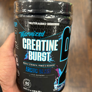 Nutrabio, Creatine Burst, 60 servings