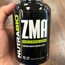 Load image into Gallery viewer, NutraBio ZMA Supplement – 180 Capsules