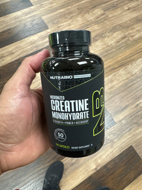 Nutrabio, Creatine Monohydrate, 150 capsules