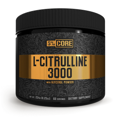 5%, L-Citrulline 3000, 60 servings