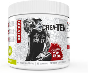 5%, Crea-TEN 10-in-1 Creatine Formula, Blue Raspberry