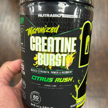 Load image into Gallery viewer, Nutrabio, Creatine Burst, 60 servings