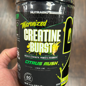 Nutrabio, Creatine Burst, 60 servings