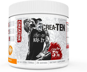 5%, Crea-TEN 10-in-1 Creatine Formula, Blue Raspberry