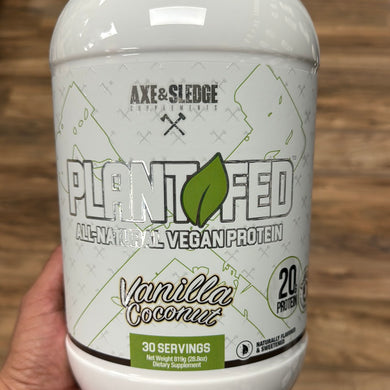 Axe&Sledge, Plant Fed, Vanilla Coconut, 30 servings