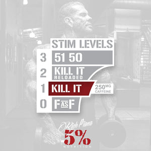 5%, Kill It Pre-Workout, 30 Servings