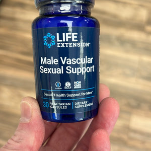 Male vascular, sexual support