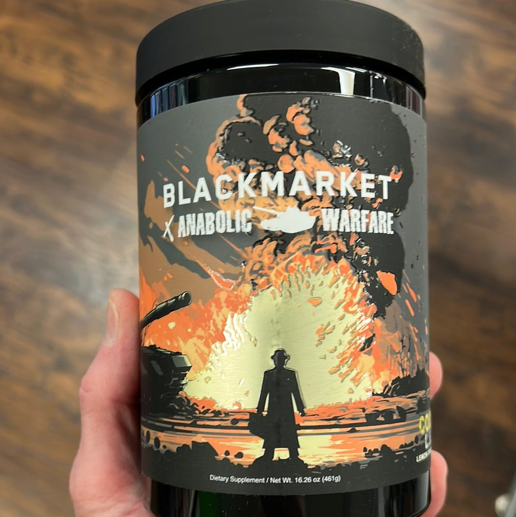 Black Market Anabolic warfare Preworkout