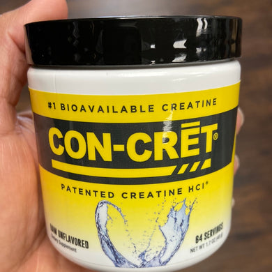 Con-Cret, patented Creatine HCI, 64 servings