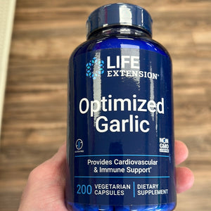 Life Extension, 
Optimized garlic