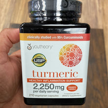 Load image into Gallery viewer, Youtheory, Turmeric, 2250mg, 70 servings