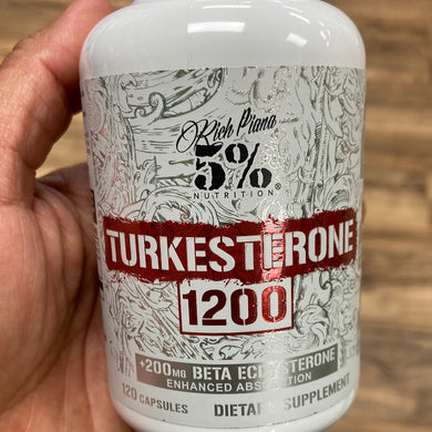 5%, Turkesterone 1200, 30 servings