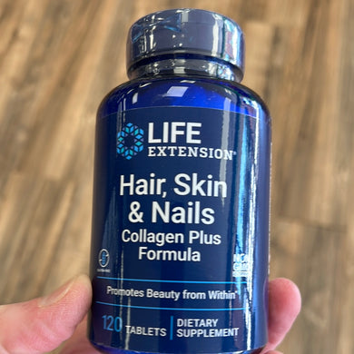 Hair skin and nails, collagen plus formula