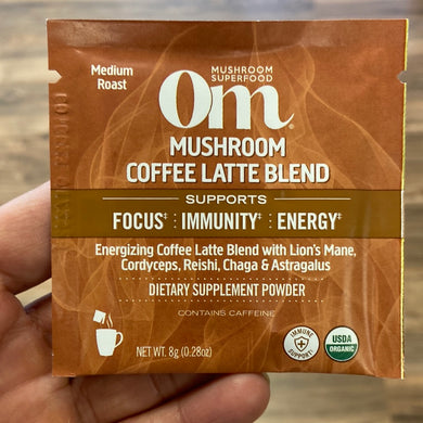 Om Mushroom, Coffee Late, single pack