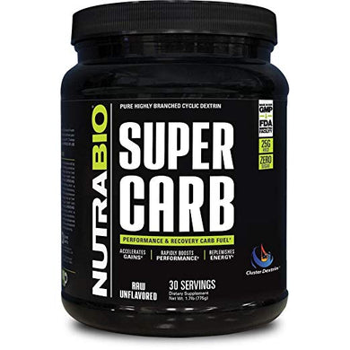 NutraBio Super Carb, 30 Servings)