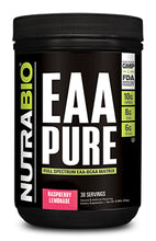 Load image into Gallery viewer, NutraBio EAA PURE - Raspberry Lemonade, 30 Servings