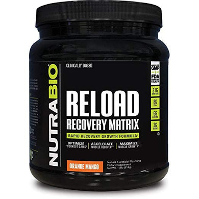 NutraBio Reload – Post Workout Recovery (30 Servings)