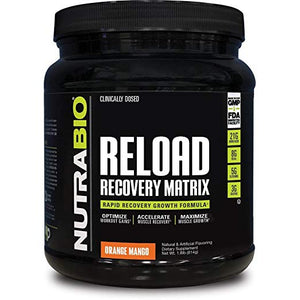 NutraBio Reload – Post Workout Recovery (30 Servings)