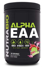 Load image into Gallery viewer, NutraBio Alpha EAA - 30 Servings