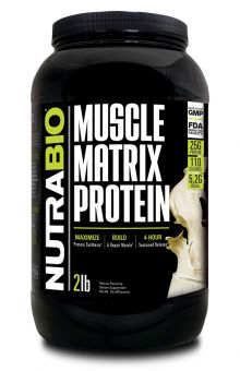 NutraBio, Muscle Matrix Protein, 2lb
