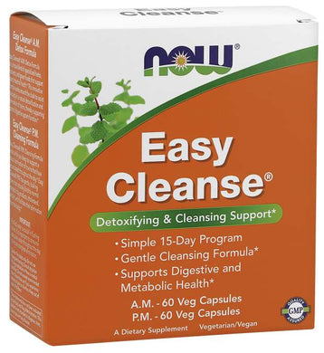 Easy Cleanse® AM PM, 60 Veg Capsules - Detoxifying & Cleansing Support*