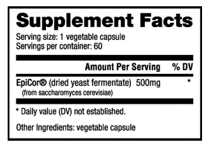 EpiCor (500mg) 60 Vegetable Capsules