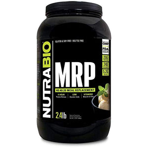 NutraBio MRP (Creamy Vanilla) – Complete Meal Replacement Powder  by NutraBio