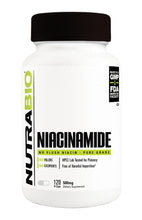 Load image into Gallery viewer, Niacinamide (500mg) 120 Vegetable Capsules