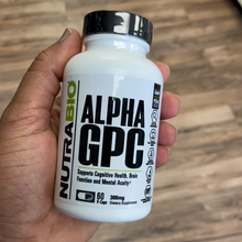 Load image into Gallery viewer, Nutrabio Alpha GPC, 60 caps