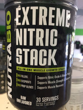 Load image into Gallery viewer, Nutrabio Extreme Nitric Stack