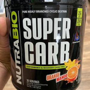 NutraBio Super Carb, 30 Servings)