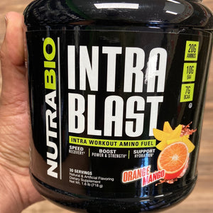 NutraBio Intra Blast, 30 Servings