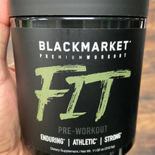 Load image into Gallery viewer, BLACKMARKET FIT Pre Workout, 25 Servings, 312g