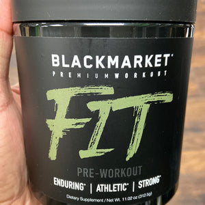 BLACKMARKET FIT Pre Workout, 25 Servings, 312g