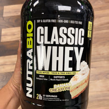 Load image into Gallery viewer, Nutrabio Classic Whey Protein Powder, 2 lb by NutraBio Labs, Inc.