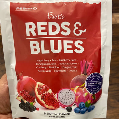 PEScience, Exotic Reds& Blues, 30 servings