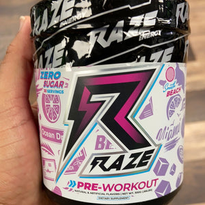 Raze Pre workout, 30 servings