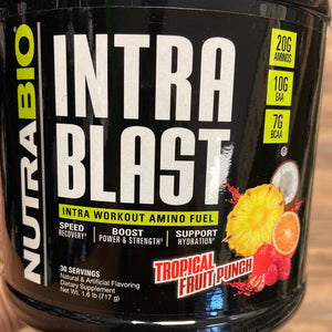 NutraBio Intra Blast, 30 Servings