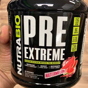 NutraBio PRE Extreme - Pre Workout, 20 servings