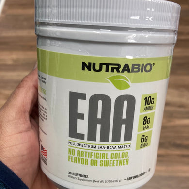 Nutrabio EAA Natural 30 servings