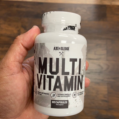 Axe&Sledge, Multi Vitamin, 30 servings caps