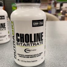 Load image into Gallery viewer, NutraBio Choline Bitartrate