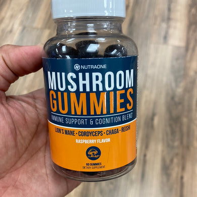 NutraOne, Mushroom Gummies, 30 servings